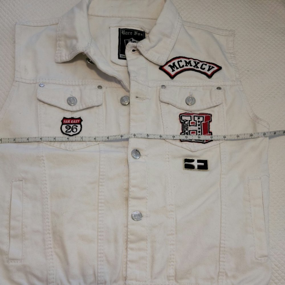 Vintage Denim Jacket Vest (RARE) - Picture 7 of 7
